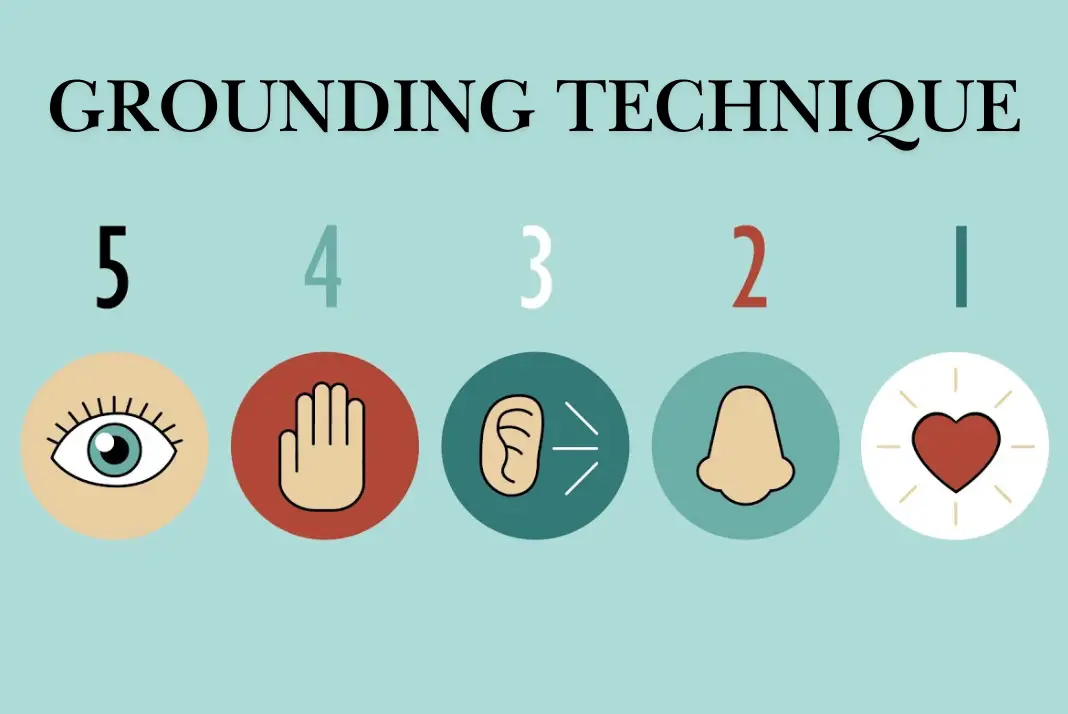 5-4-3-2-1 grounding technique